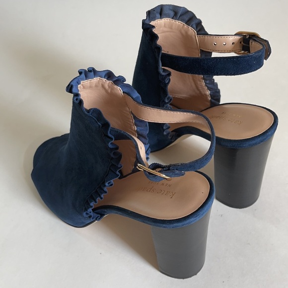 Kate Spade Woman’s Blue High Heeled Sandal, size 9M - Picture 2 of 10